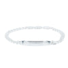 Sterling Silver ID Bracelet-Bracelet-Walker & Hall