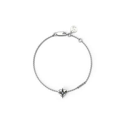 Stolen Girlfriends Club Celestial Heart Bracelet - Sterling Silver - Bracelet - Walker & Hall