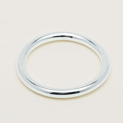 Sterling Silver Belcher 7mm Tube Bangle - Bracelet - Walker & Hall