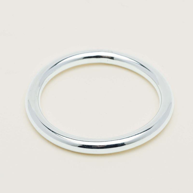 Sterling Silver Belcher 7mm Tube Bangle - Bracelet - Walker & Hall