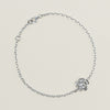 Sterling Silver Albertine Rose Bracelet - Bracelet - Walker & Hall