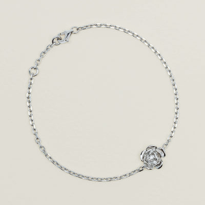 Sterling Silver Albertine Rose Bracelet - Bracelet - Walker & Hall