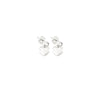 Stolen Girlfriends Club Mini Love Chain Earrings - Sterling Silver-Earrings-Walker & Hall