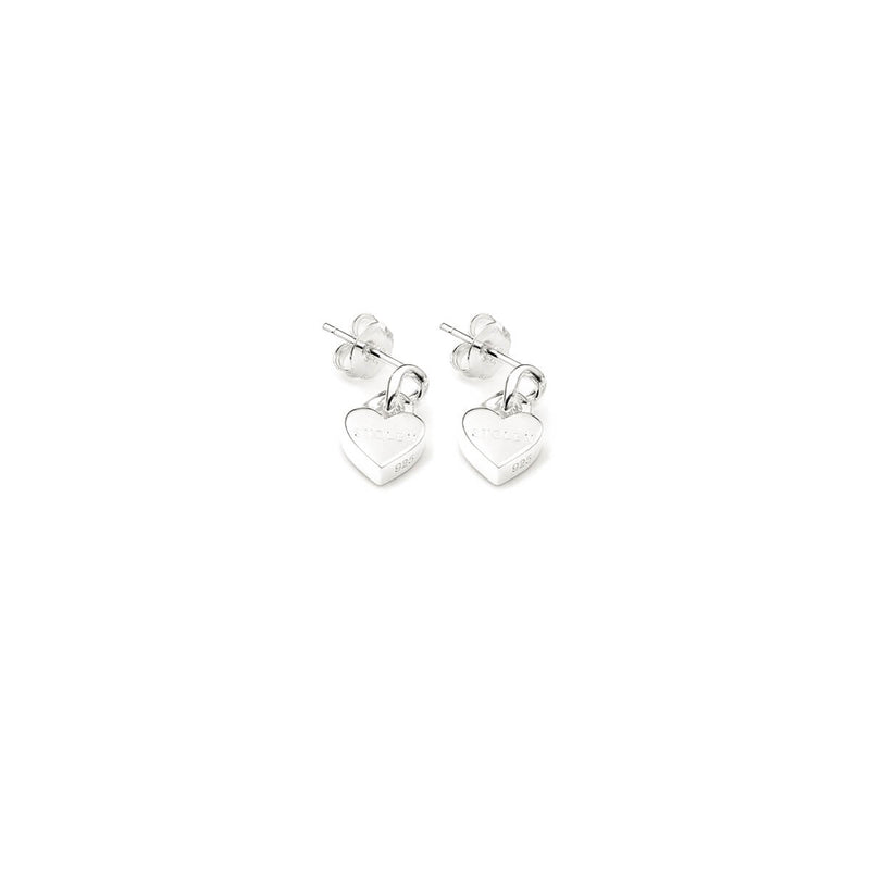 Stolen Girlfriends Club Mini Love Chain Earrings - Sterling Silver-Earrings-Walker & Hall