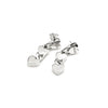 Stolen Girlfriends Club Love Chain Drop Earrings - Sterling Silver-Earrings-Walker & Hall
