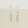 Sterling Silver Helix Drop Earrings - Earrings - Walker & Hall