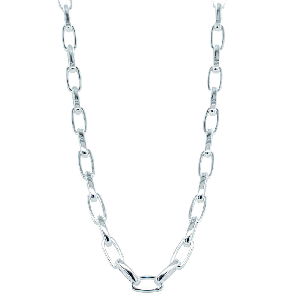 Sterling Silver Utility Chain Necklace – Walker & Hall