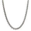 Deja Vu Sterling Silver Belcher Link Necklace 80cm - Necklace - Walker & Hall