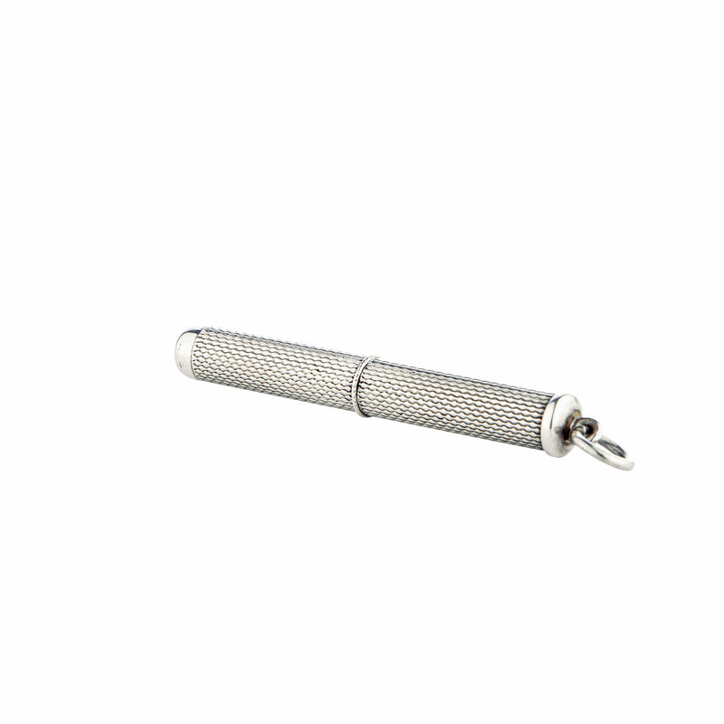 Vintage Sterling Silver Retractable Cigar Piercer-Silverware-Walker & Hall