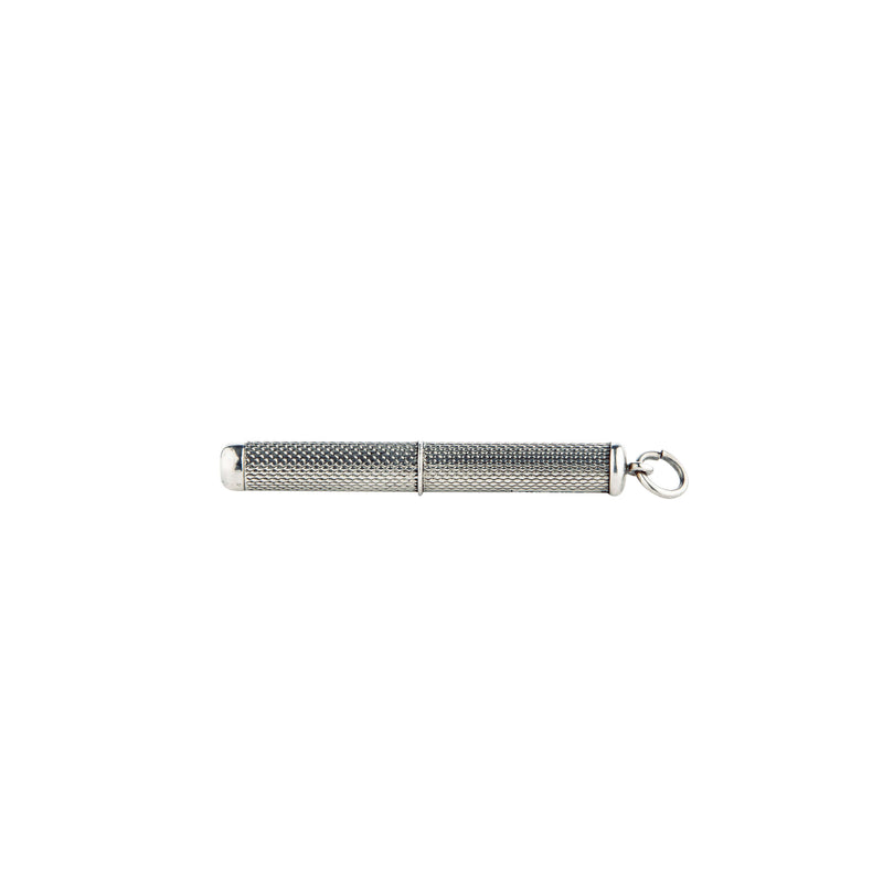 Vintage Sterling Silver Retractable Cigar Piercer-Silverware-Walker & Hall