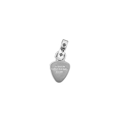 Stolen Girlfriends Club Guitar Pic Charm - Sterling Silver-Charm-Walker & Hall