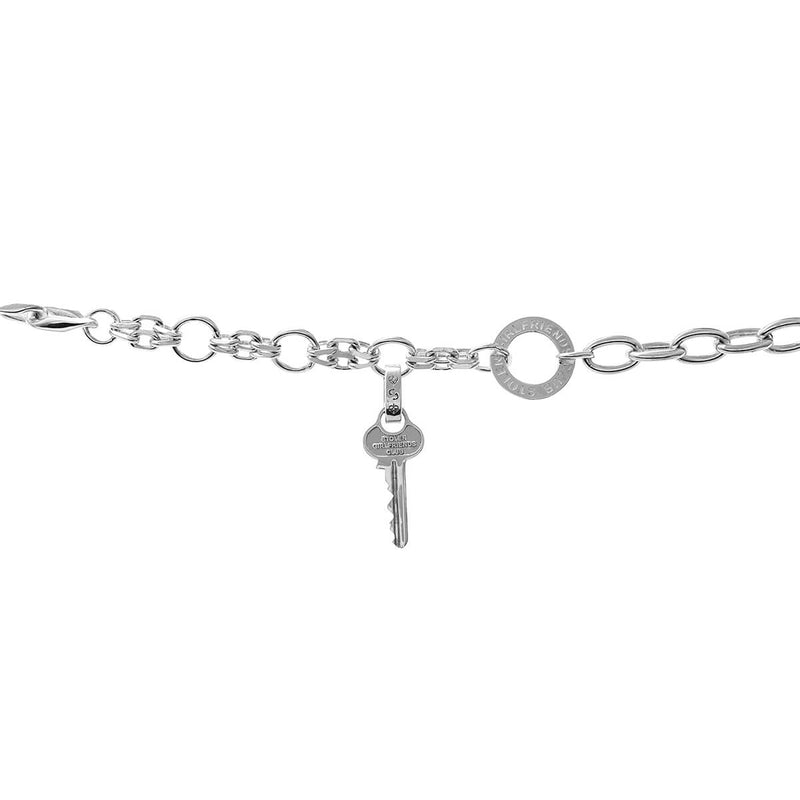 Stolen Girlfriends Club Key To The Club Charm - Sterling Silver-Charm-Walker & Hall
