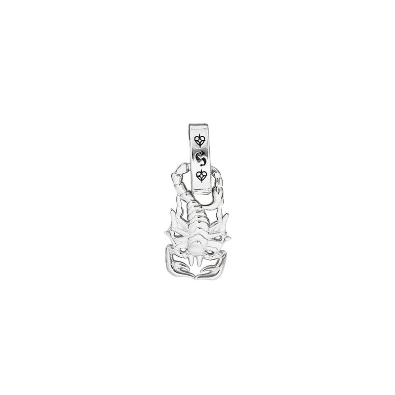 Stolen Girlfriends Club Scorpion Charm - Sterling Silver-Charm-Walker & Hall