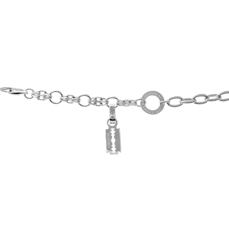 Stolen Girlfriends Club Razor Blade Charm - Sterling Silver-Charm-Walker & Hall