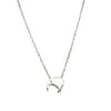 Sterling Silver Noted Kiwi Charm-Necklace-Walker & Hall
