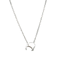 Sterling Silver Noted Kiwi Charm-Necklace-Walker & Hall
