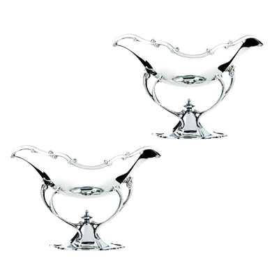 Sterling Silver Comport Bowls-Silverware-Walker & Hall