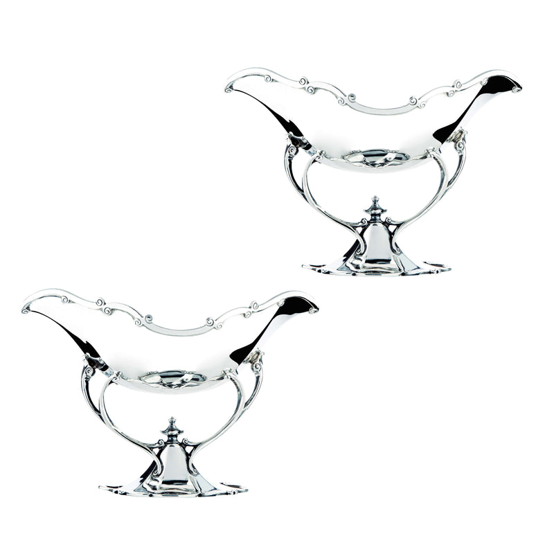 Sterling Silver Comport Bowls-Silverware-Walker & Hall