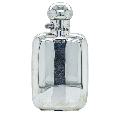 Vintage Sterling Silver Miniature Hip Flask - Silverware - Walker & Hall