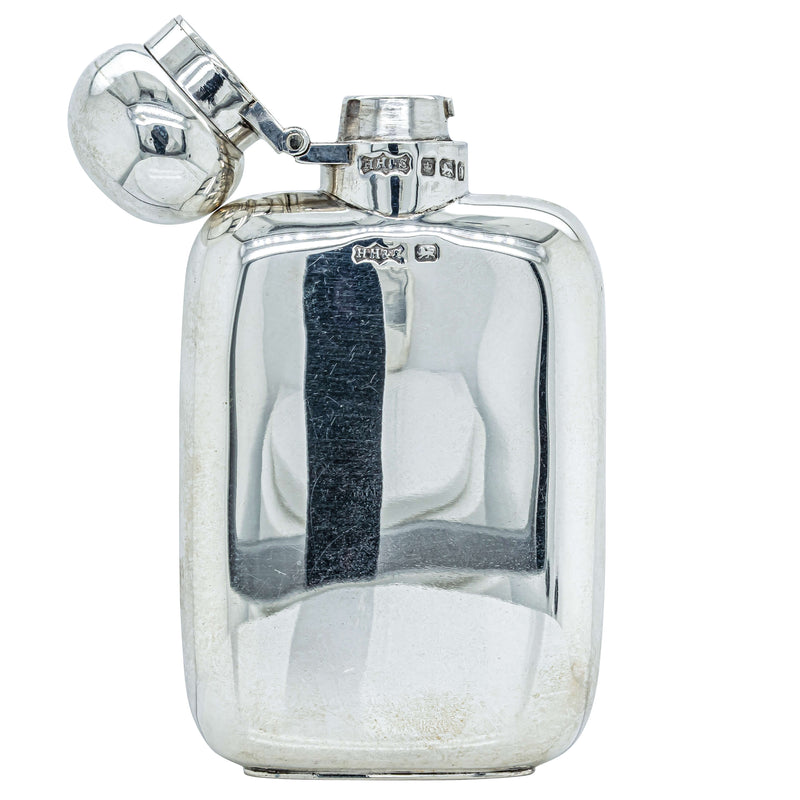 Vintage Sterling Silver Miniature Hip Flask - Silverware - Walker & Hall