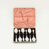 Sterling Silver Art Deco Coffee Spoons - London 1937 - Silverware - Walker & Hall