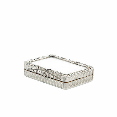 Sterling Silver Vinaigrette Box-Silverware-Walker & Hall