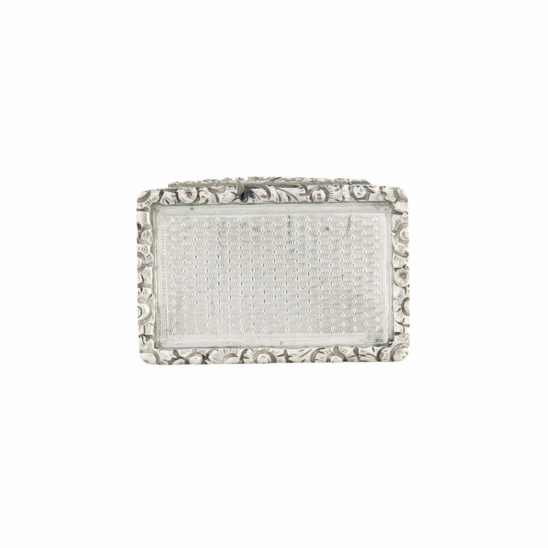 Sterling Silver Vinaigrette Box-Silverware-Walker & Hall