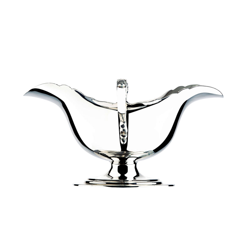 Sterling Silver Sauce Boats - Pair-Silverware-Walker & Hall