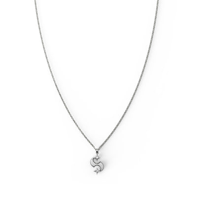 Stolen Girlfriends Club Hidden Hearts Necklace - Sterling Silver - Necklace - Walker & Hall