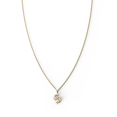 Stolen Girlfriends Club Hidden Hearts Necklace - Gold Plated - Necklace - Walker & Hall