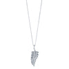 Sterling Silver NZ Fern Pendant-Necklace-Walker & Hall