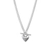 Stolen Girlfriends Club Love Locket Fob Necklace - Sterling Silver-Necklace-Walker & Hall