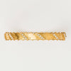 Vintage 18ct Yellow Gold Hollow Seed Pearl Bangle - Bracelet - Walker & Hall