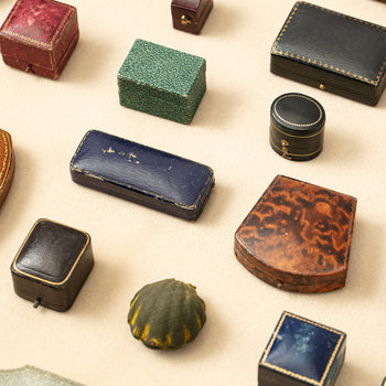 Antique ring boxes