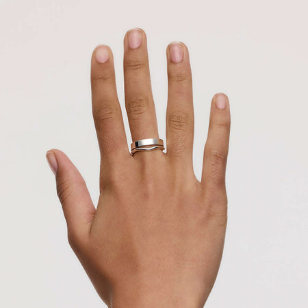 Meadowlark Bliss Ring - Sterling Silver-Ring-Walker & Hall