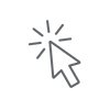 Cursor click icon