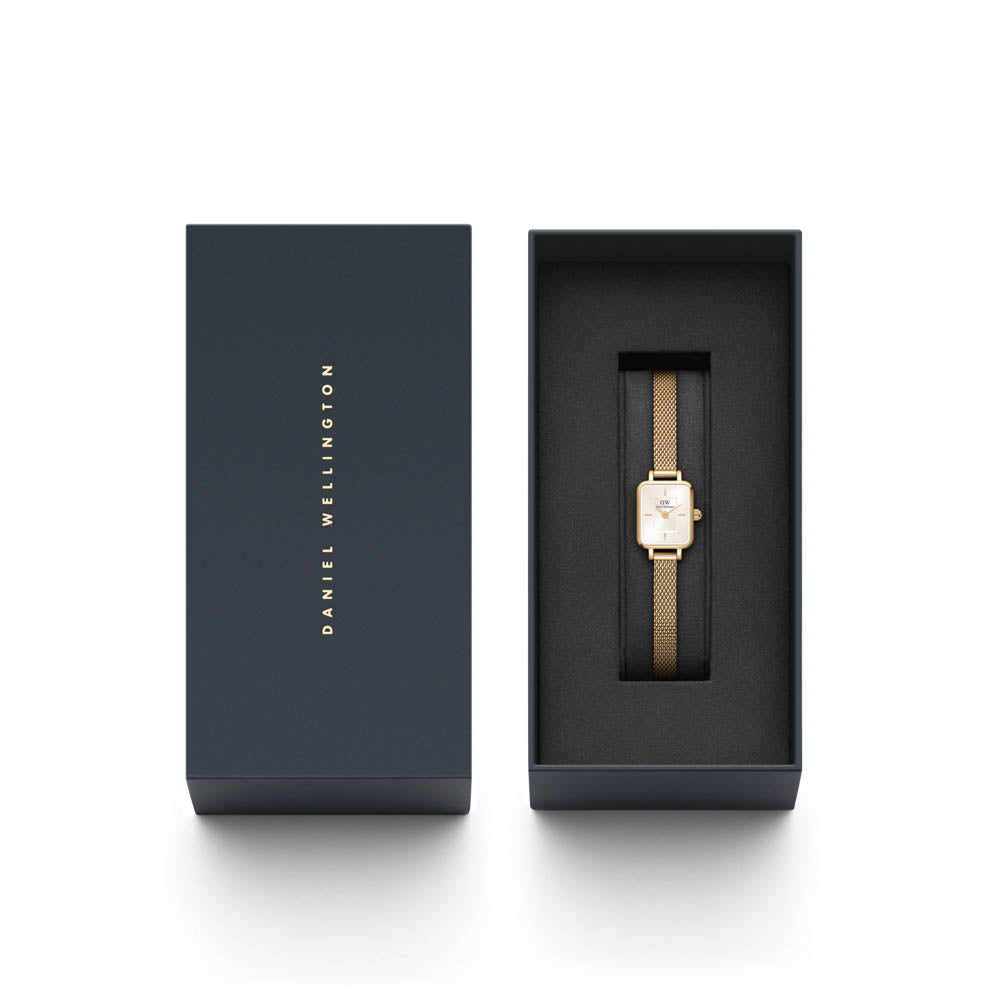 Daniel Wellington Quadro Mini Evergold Yellow Gold Watch-Watch-Walker & Hall
