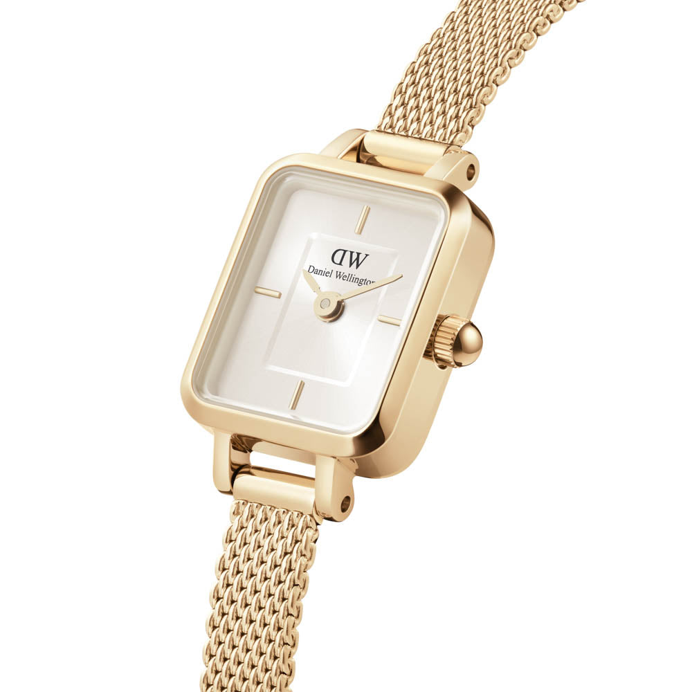 Daniel Wellington Quadro Mini Evergold Yellow Gold Watch-Watch-Walker & Hall
