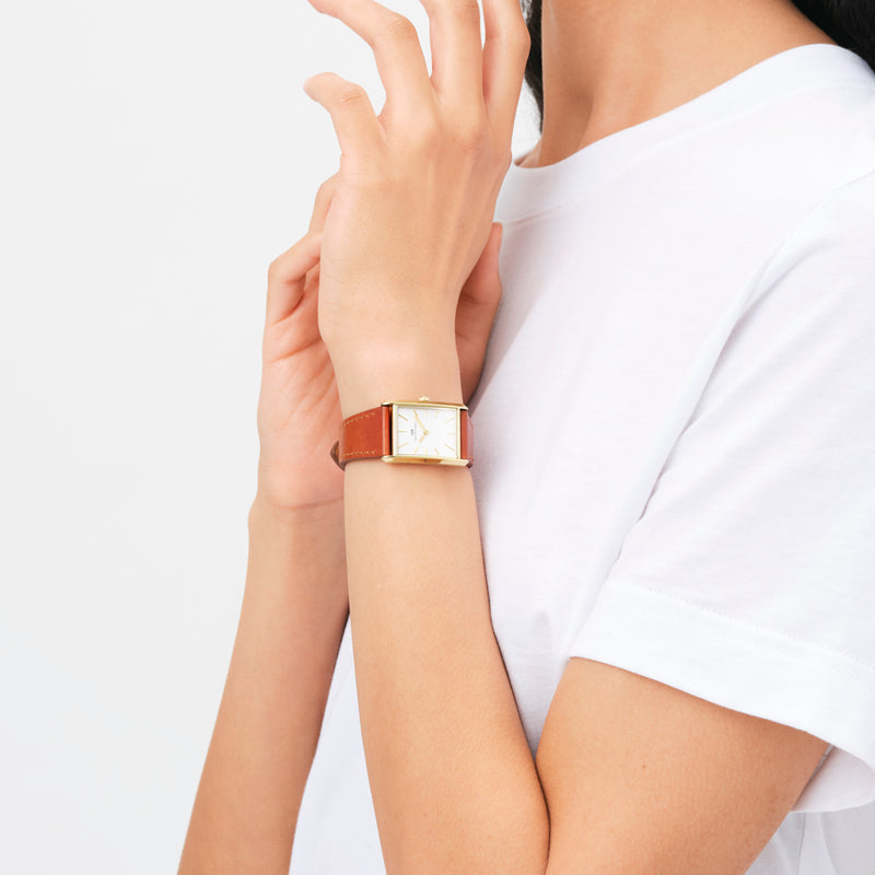 Daniel Wellington Bound Durham Gold Watch-Watch-Walker & Hall