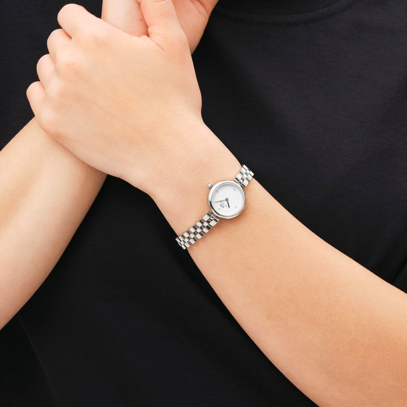 Daniel Wellington Elan Lumine Silver Watch-Watch-Walker & Hall