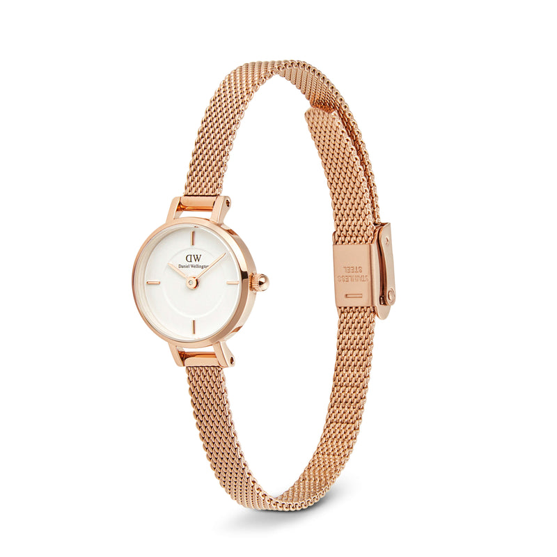 Daniel Wellington Petite Mini Melrose Rose Gold Watch-Watch-Walker & Hall