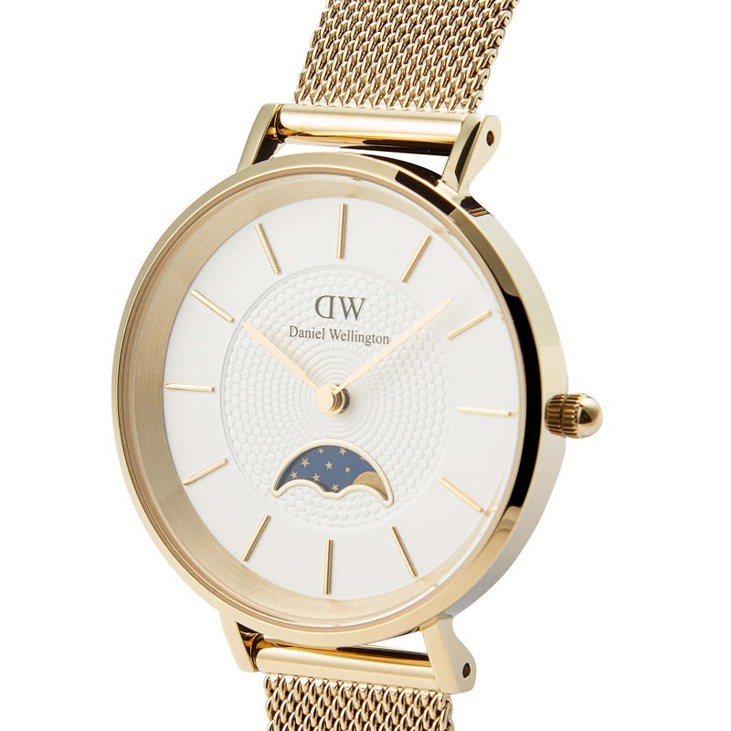 Daniel Wellington Petite Lune Evergold Watch-Watch-Walker & Hall
