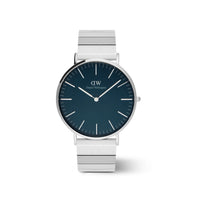 Daniel Wellington Classic Piano Link Arctic Silver Watch-Watch-Walker & Hall