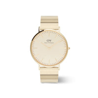 Daniel Wellington Classic Piano Link Gold Unitone Watch-Watch-Walker & Hall