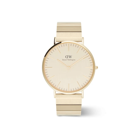Daniel Wellington Classic Piano Link Gold Unitone Watch-Watch-Walker & Hall