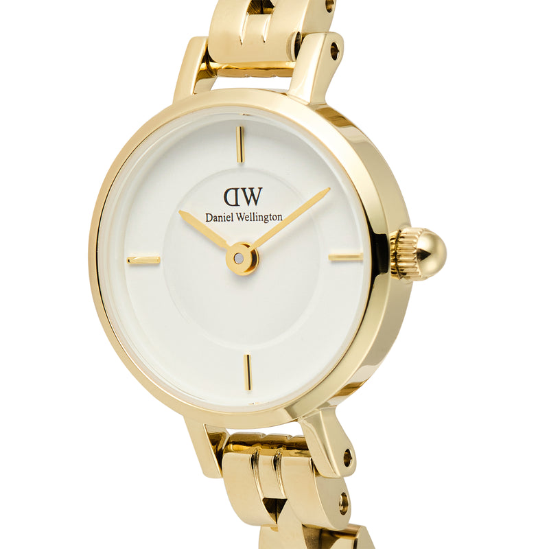 Daniel Wellington Petite Mini Arch 3-Link Gold Watch - Watch - Walker & Hall