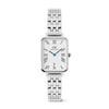Daniel Wellington Quadro Roman Numerals Date 5-link Silver Watch - Watch - Walker & Hall