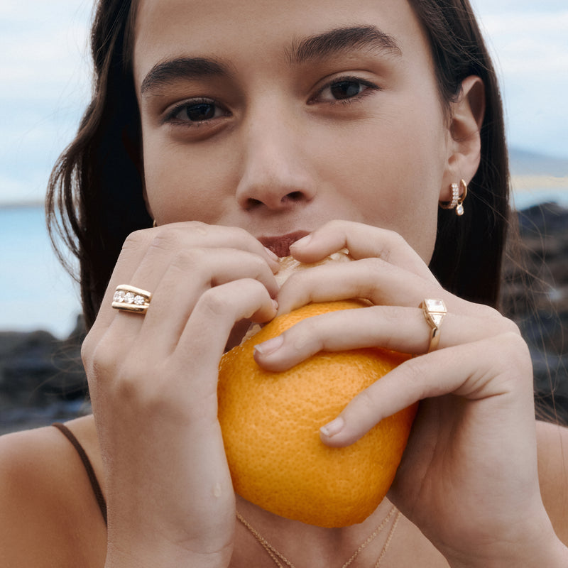 18ct Yellow Gold 1.52ct Princess Cut Diamond Ring-Ring-Walker & Hall