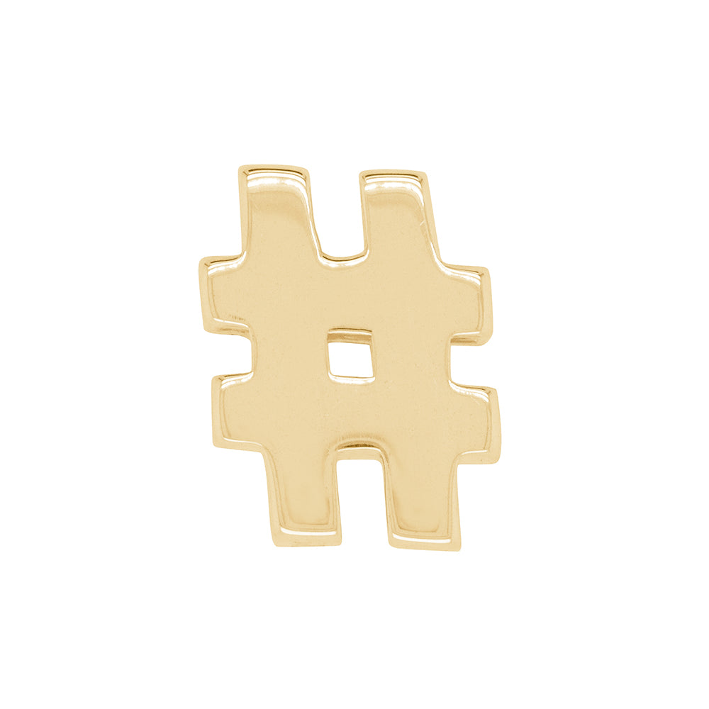 9ct Yellow Gold Noted Letter-Necklace-Walker & Hall