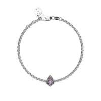 Stolen Girlfriends Club Jagged Teardrop Bracelet - Amethyst - Bracelet - Walker & Hall